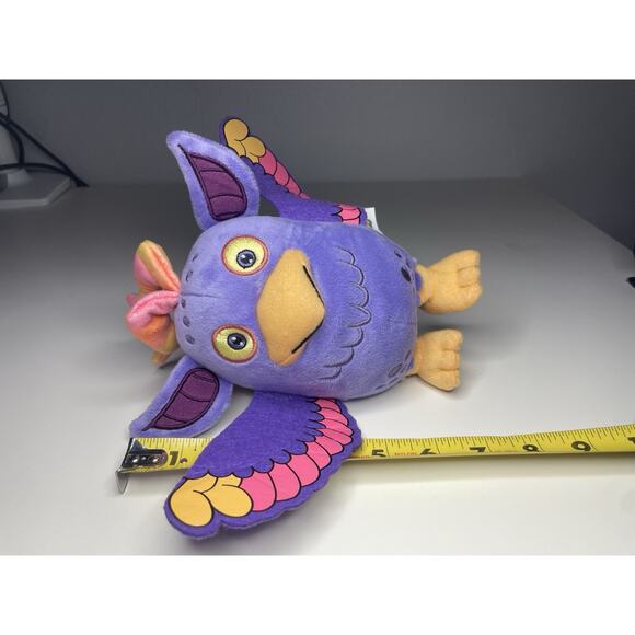 My Singing Monsters Tweedle Plush 8" Purple Bird Commonwealth 2020 - SOUND ERROR - Picture 13 of 13